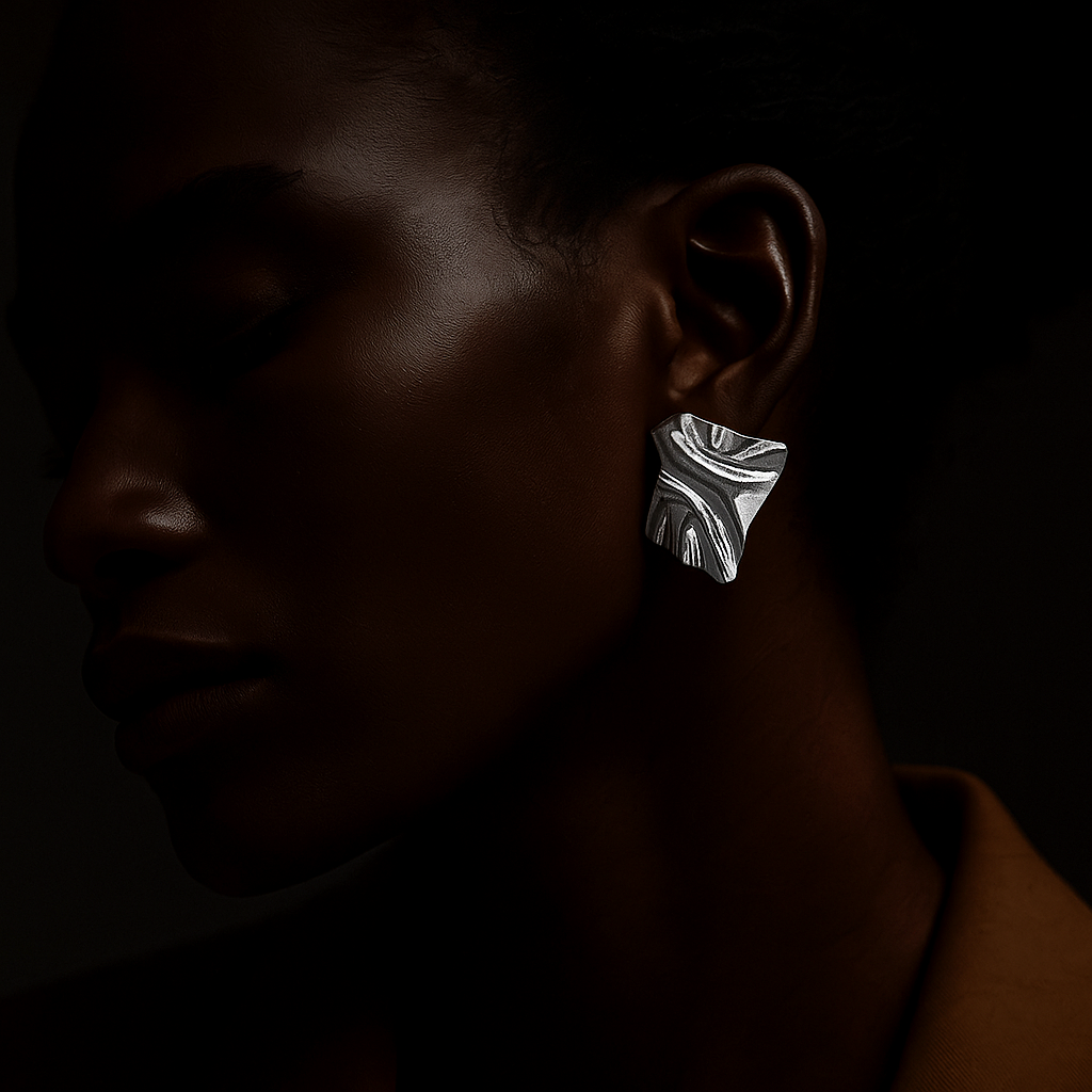 Boucles d’oreilles en argent