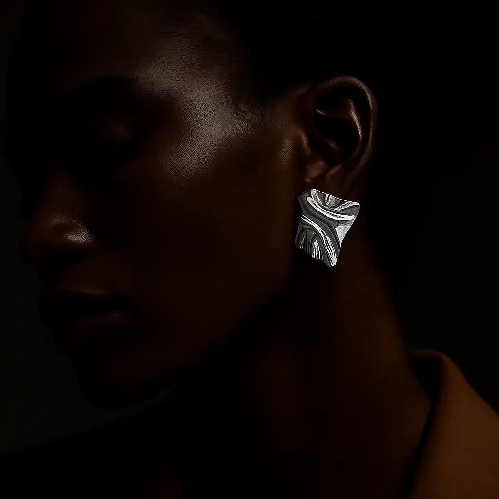 Boucles d’oreilles en argent