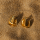 Sangallo earrings – gold plated & 925 silver