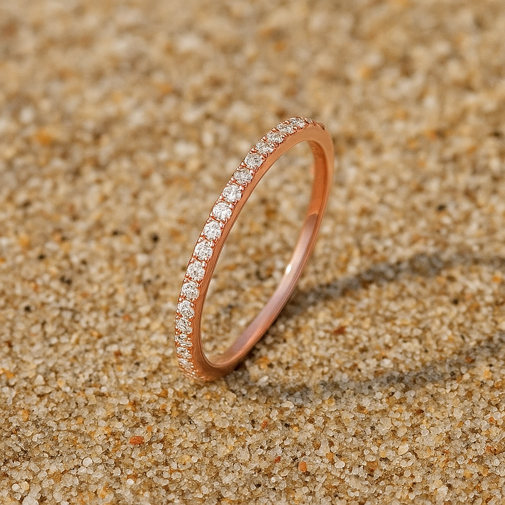 Bague Adorazione – Argent 925 & éclat serti délicat