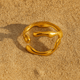 Bague Boccio – Acier inoxydable plaqué or - argent L’Atelier de Malte
