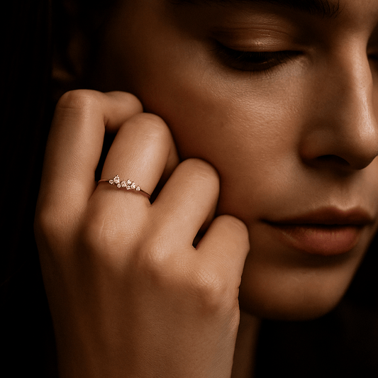 Bague Cielo – Constellation lumineuse