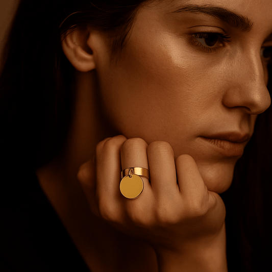Bague Genova – Médaillon mobile
