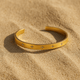 Bracelet Giustizia – Jonc étoilé doré avec pierres | Atelier de Malte