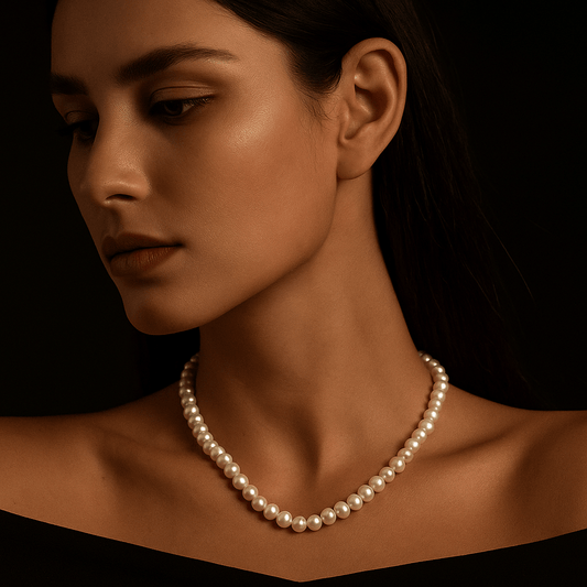Collier Eternità – Perles d’eau douce