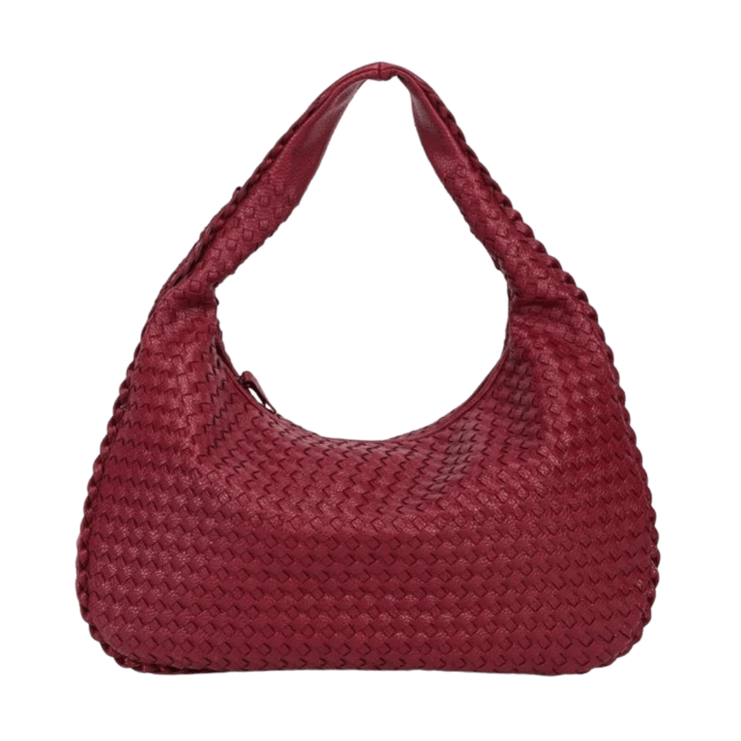 Sac à main femme hobo tressé cuir vegan | L’Atelier de Malte