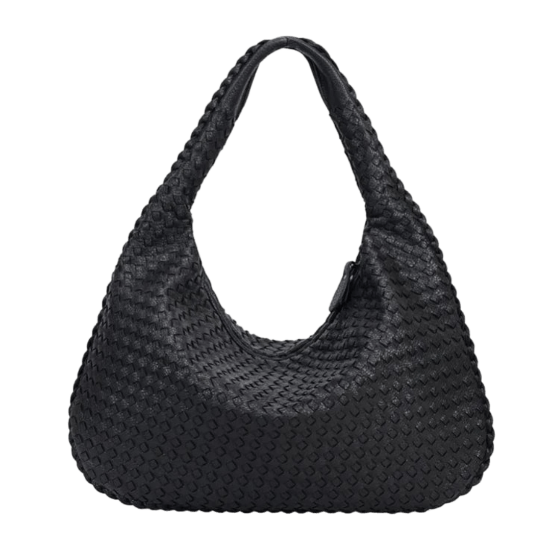 Sac à main femme hobo tressé cuir vegan | L’Atelier de Malte
