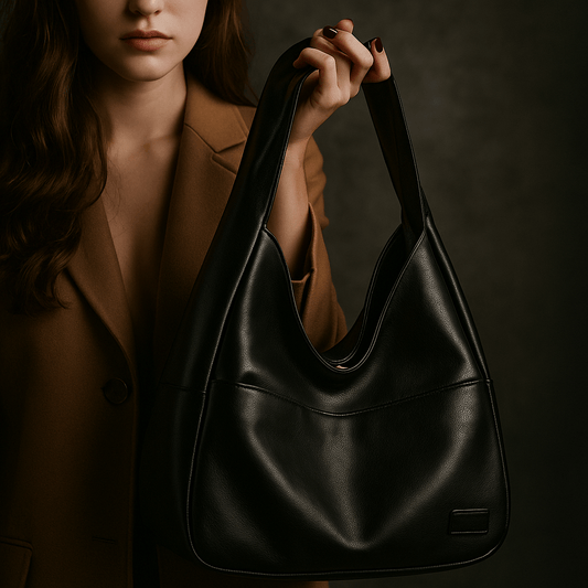 Sac Hobo Elia – Cuir vegan & anse épaule
