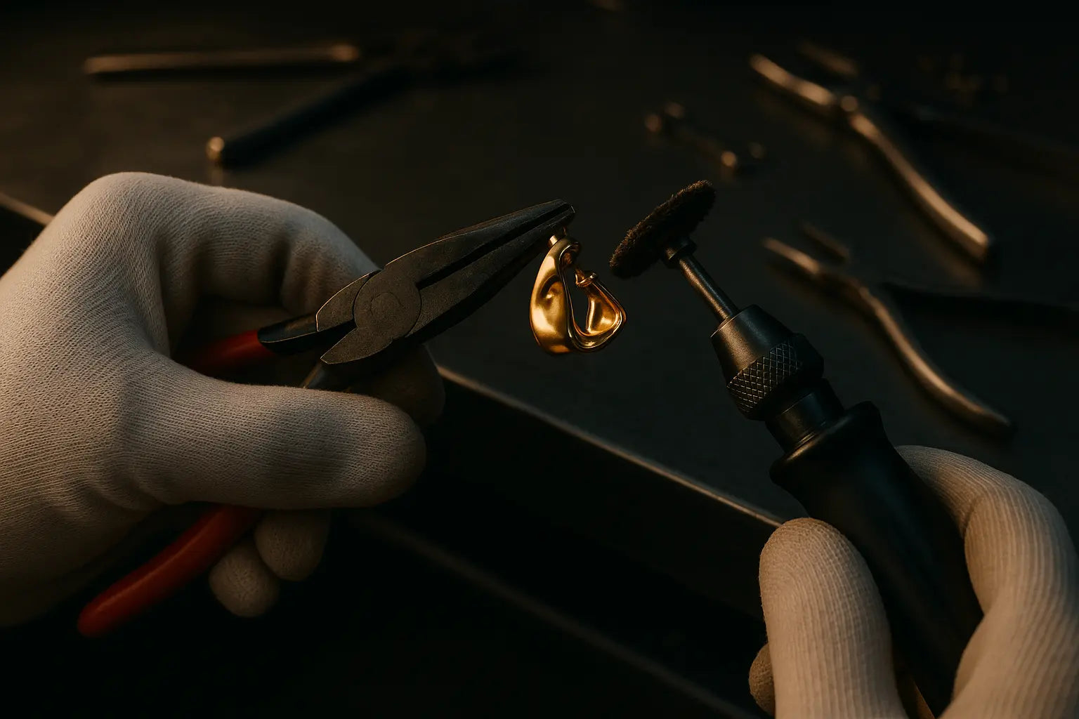 Boucles-d-oreilles-en-acier-inoxydable L'ATELIER DE MALTE