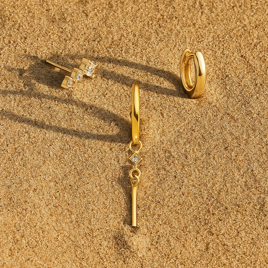 Boucles Sospirare  –  Argent 925 Plaqué or