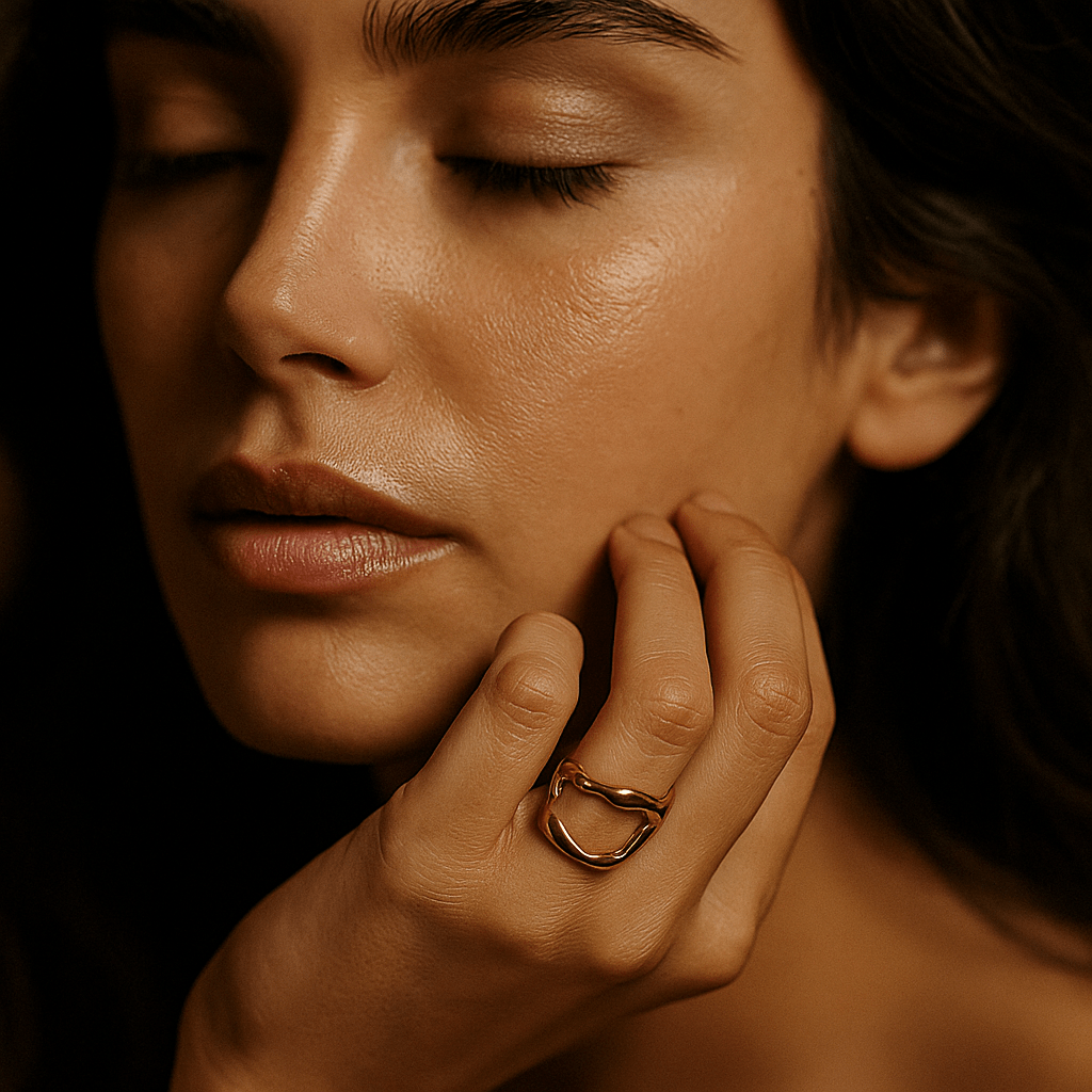 Bague Boccio – Acier inoxydable plaqué or - argent L’Atelier de Malte