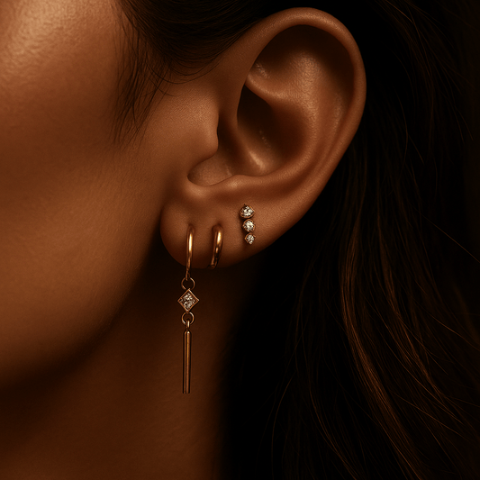 Boucles Sospirare  –  Argent 925 Plaqué or