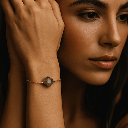 Bracelet Chiara – Aventurine ou pierre naturelle | L'Atelier de Malte