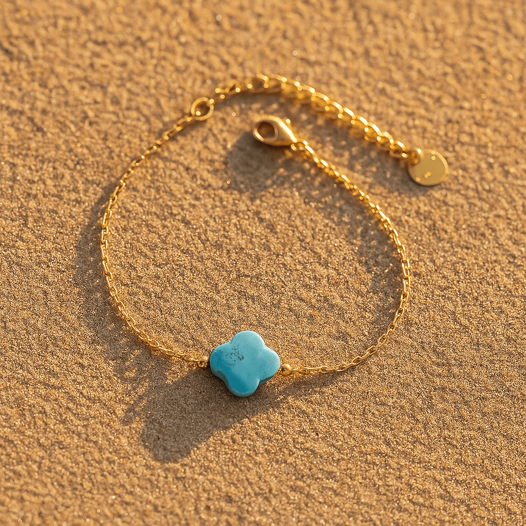 Bracelet Chiara – Aventurine ou pierre naturelle | L'Atelier de Malte Amazoni