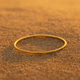 Bracelet jonc Livorno – Plaqué or 18k, argent ou or rose | Malte Or / 55mm