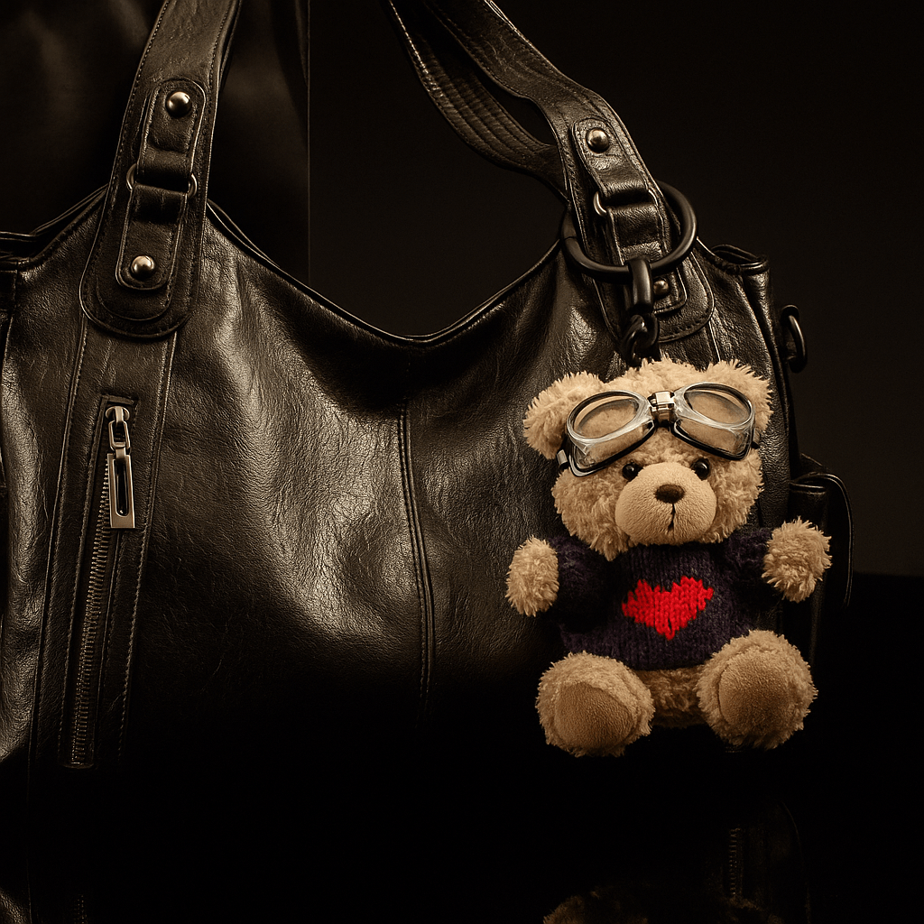 Charm Hector – Ours Protecteur en Peluche & Pull Cœur | L’Atelier 