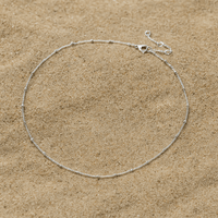 Collier ras de cou Onda – Plaqué or 18k ou argent | Atelier de Malte Argent