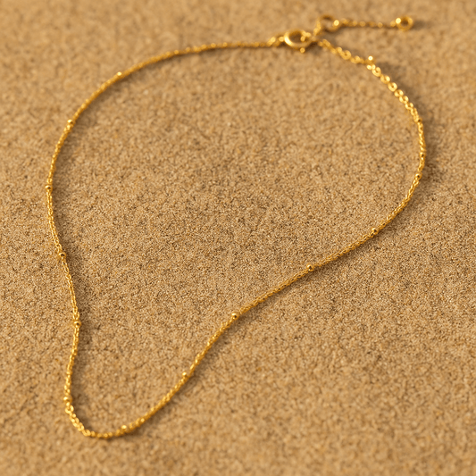 Collier ras de cou Onda – Plaqué or 18k ou argent | Atelier de Malte Or
