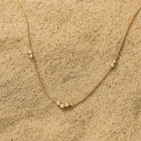 Collier – Zircon & Argent 925 ou plaqué or 18k | Grazia  Or