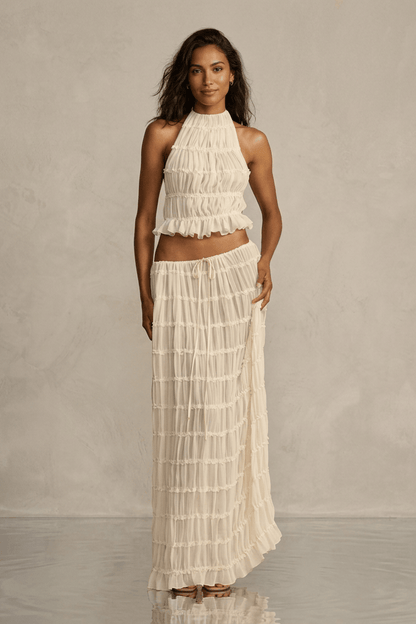 Ensemble Olivia - Top Bustier & Jupe Midi