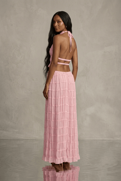 Ensemble Olivia - Top Bustier & Jupe Midi - L'atelier de Malte