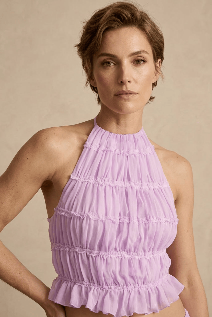 Ensemble Olivia - Top Bustier & Jupe Midi - L'atelier de Malte