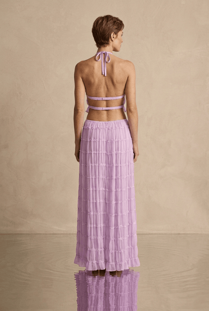 Ensemble Olivia - Top Bustier & Jupe Midi - L'atelier de Malte