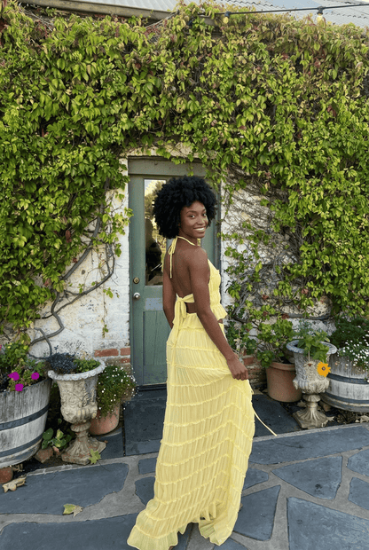 Ensemble Olivia - Top Bustier & Jupe Midi - L'atelier de Malte