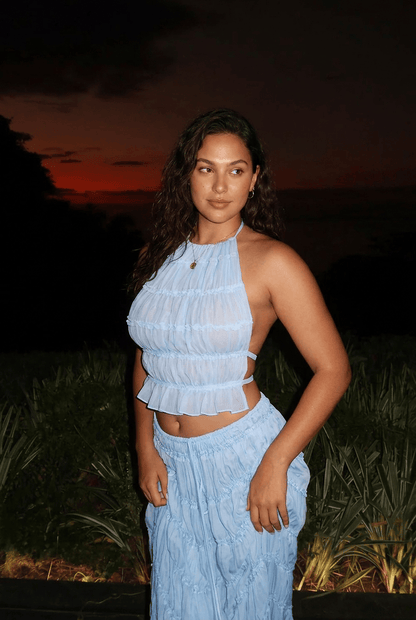 Ensemble Olivia - Top Bustier & Jupe Midi - L'atelier de Malte