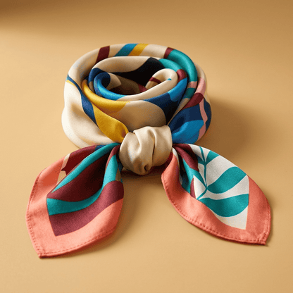 Fiora - Foulard Floral - L'atelier de Malte