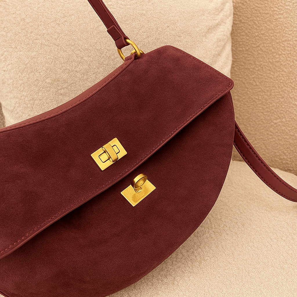 Sac à main Moira Chromatica – cabas en daim coloré L’Atelier de Malte