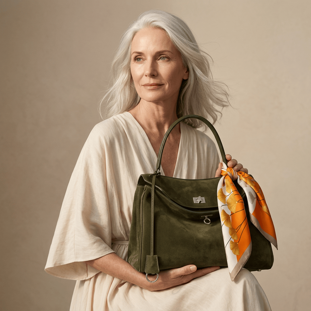 Sac à main Moira Chromatica – cabas en daim coloré L’Atelier de Malte