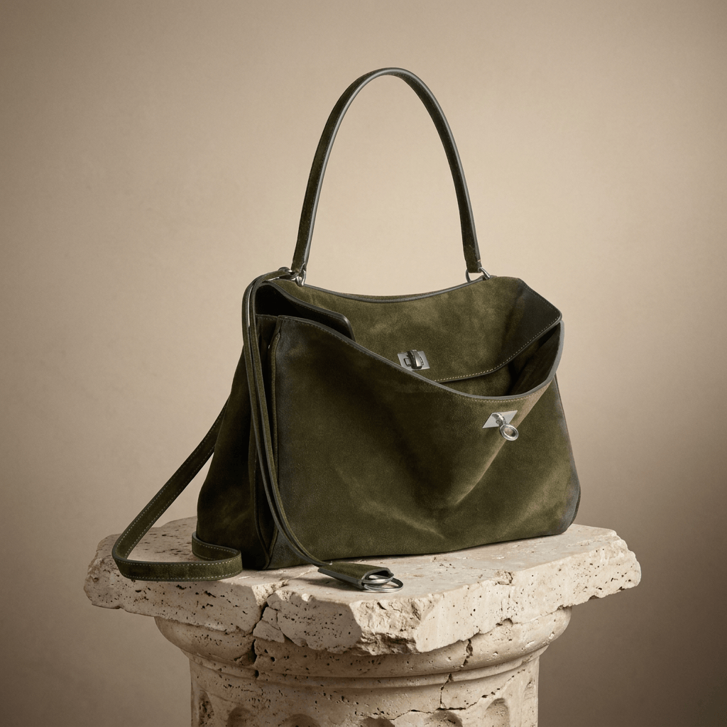 Sac à main Moira Chromatica – cabas en daim coloré L’Atelier de Malte