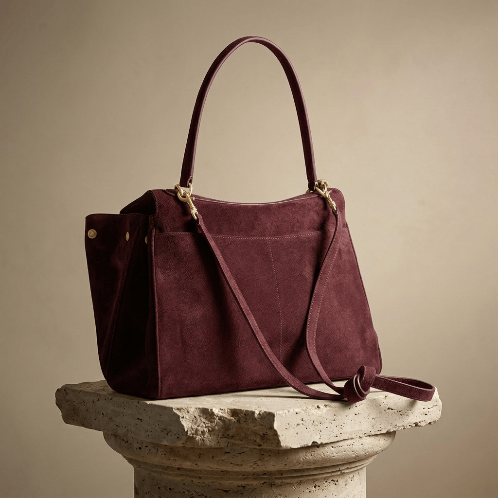 Sac à main Moira Chromatica – cabas en daim coloré L’Atelier de Malte