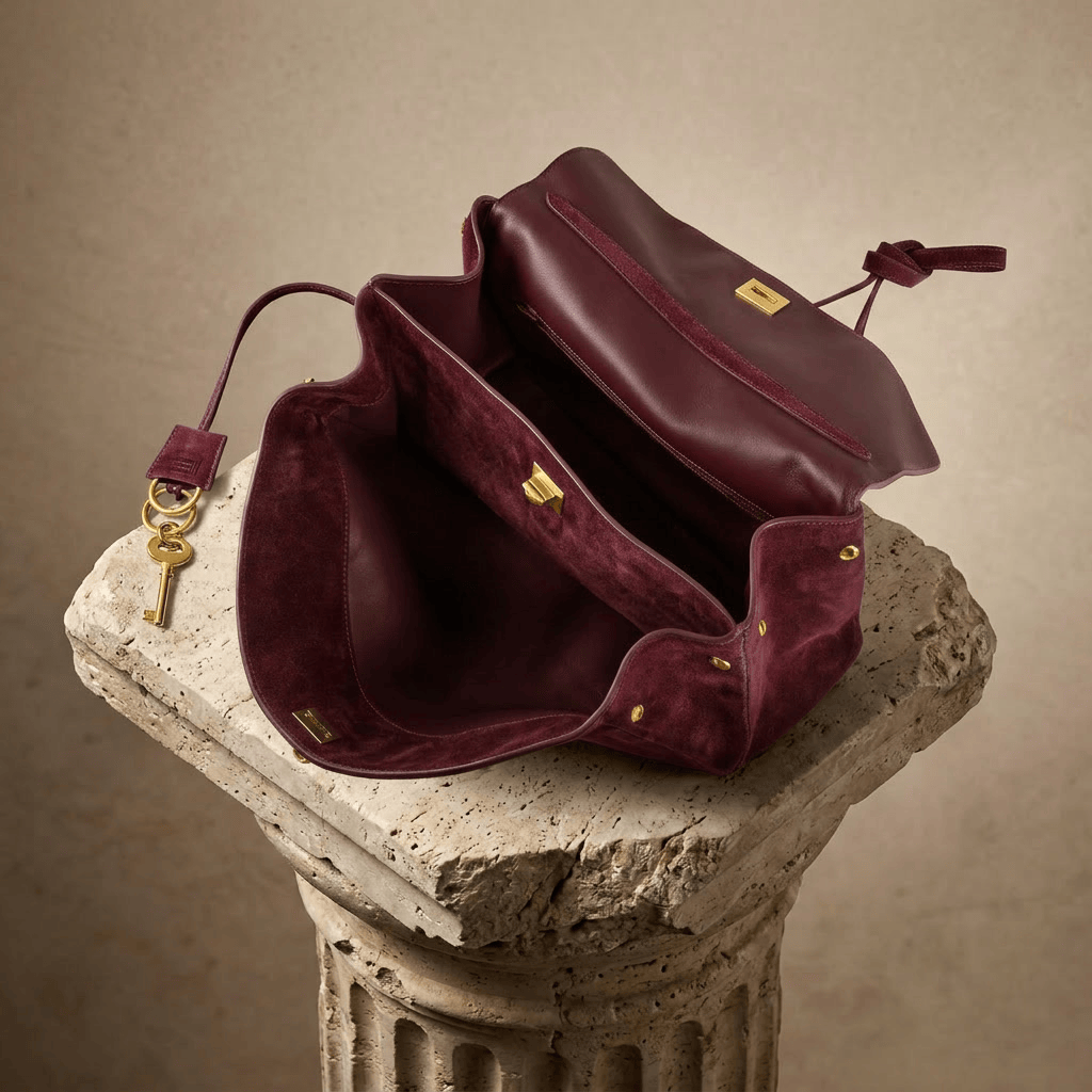 Sac à main Moira Chromatica – cabas en daim coloré L’Atelier de Malte