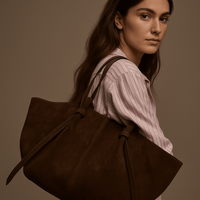 Sac à main Onda – Cabas en daim & anse réglable | L’Atelier de Malte Coffee
