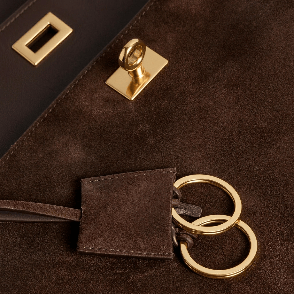 Sac Moira – Cabas daim véritable & intérieur cuir | L’Atelier de Malte