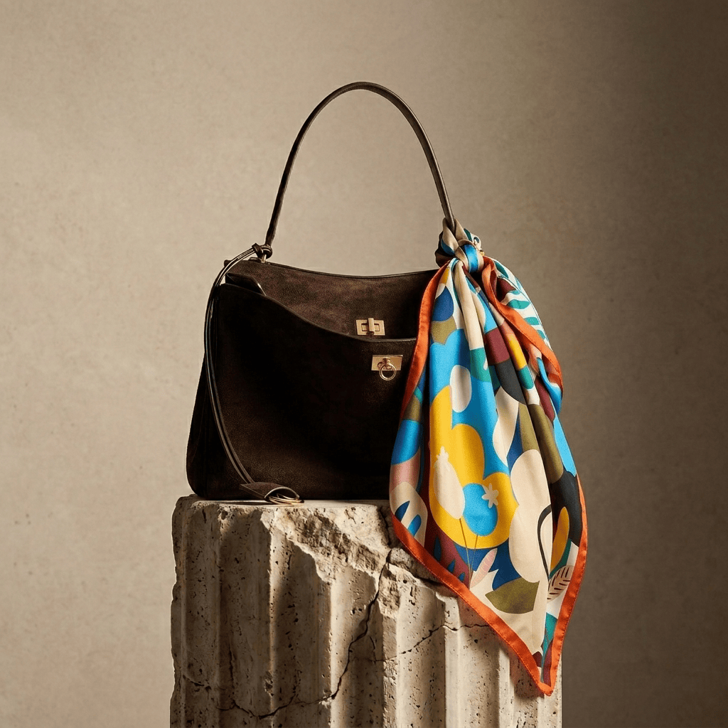 Sac Moira – Cabas daim véritable & intérieur cuir | L’Atelier de Malte
