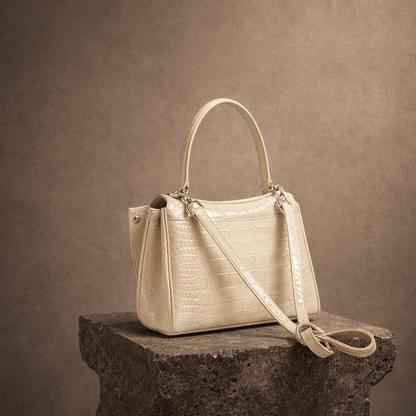 Sac Moira Coccodrillo - Grand Format, Noir