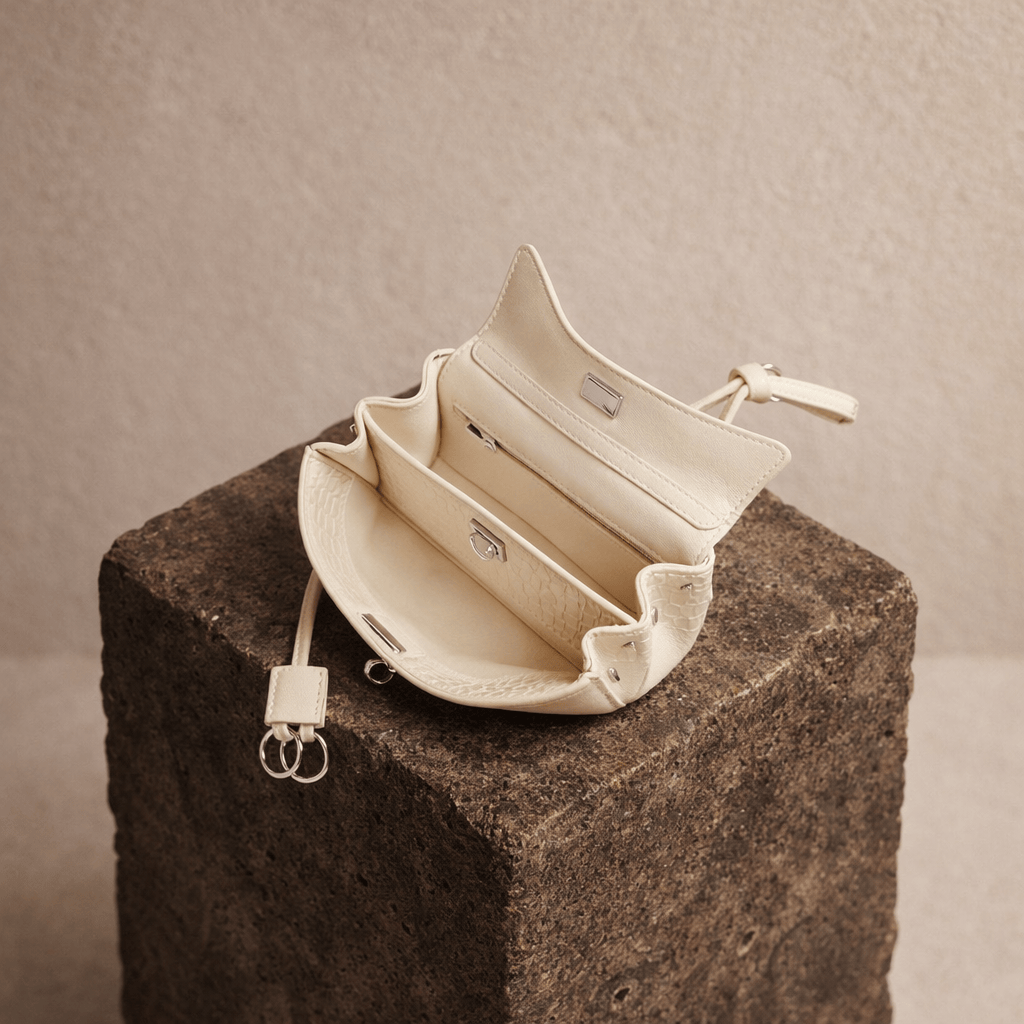 Sac Moira Coccodrillo - Grand Format, Noir