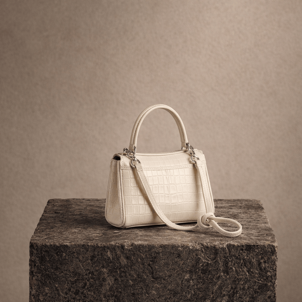 Sac Moira Coccodrillo - Grand Format, Noir