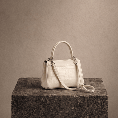 Sac Moira Coccodrillo - Grand Format, Noir